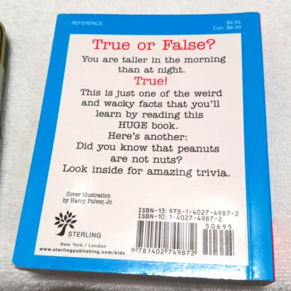 Sports Quiz Game & Weird & Wacky Facts book
